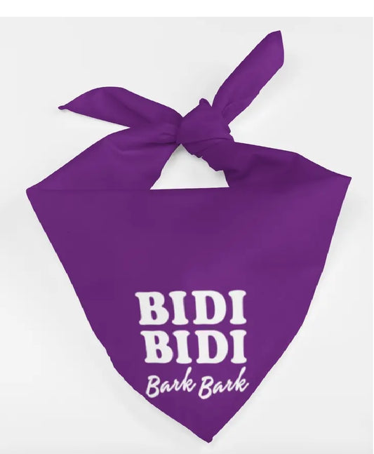 Bidi Bidi Bark Bark Bandana