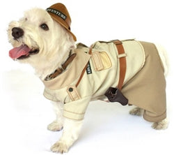 Indiana Bones Dog Costume